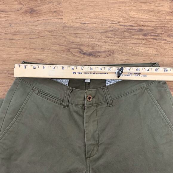 Taylor Stitch Green Slim Fit Pants Size 32 - Picture 4 of 5